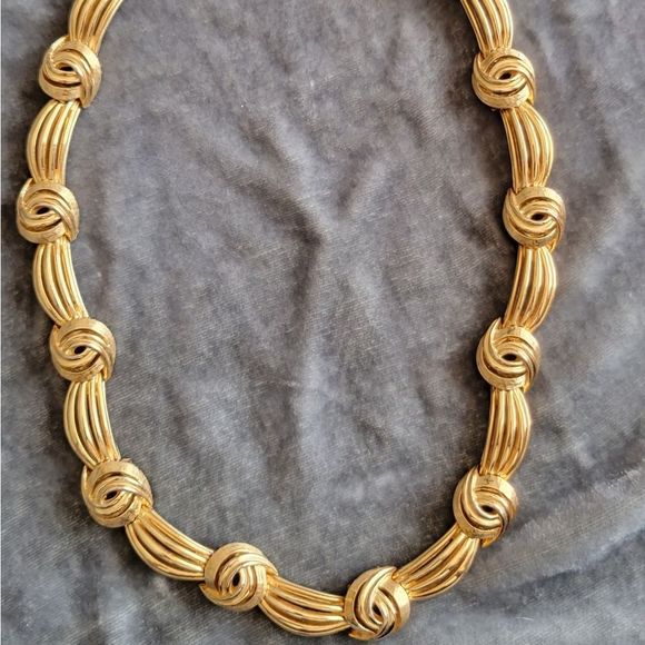Boucher Vintage Collar Necklace With Extender 14.75" - 16.25" - Picture 1 of 5